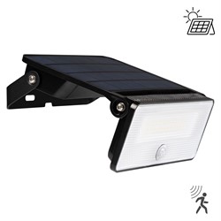 Led | Outdoor | Solar | Floodlight | 1600 LM | 12 Watt | 4000 K | Zwart