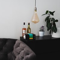 Led's Light  LED Filament Lamp -  ST64 E27 7W 470lm 1800K 330° Goud - Dimbaar-2