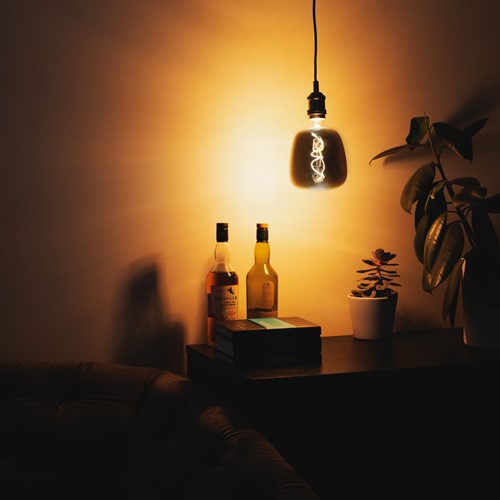 Led's Light  LED Filament Lamp -  V140 E27 4,5W 140lm 1800K 330° Smokey - Dimbaar-3