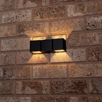 Led | Outdoor | Muurlamp | Lissabon | 6W | 260lm | 2700K | IP54 | Grijs-2