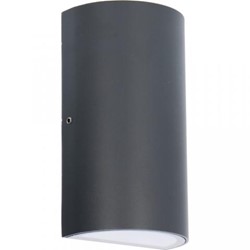 Led | Outdoor | Muurlamp | Fresno | 2x gu10 | IP54 | Grijs