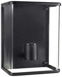 Led | Outdoor | Muurlamp | Paxton | 1x E27 | IP44 | Zwart