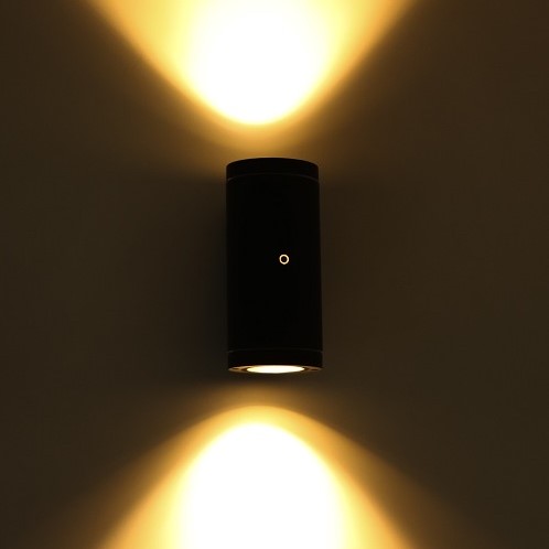 Led | Outdoor | Muurlamp | Kendall | 2x gu10 | IP44 | Sensor | Antraciet-2