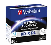 Verbatim | BD-R DL | M-DISC | 50 GB | 5 stuks