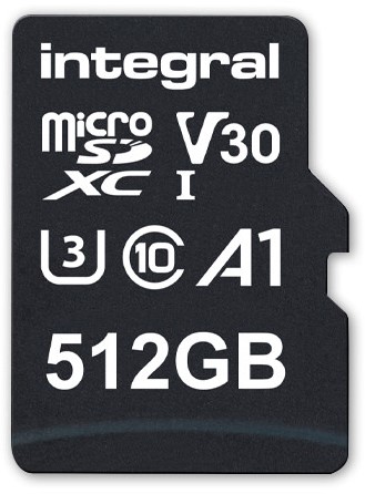 Integral | MicroSDXC | 512 GB | Smartphone