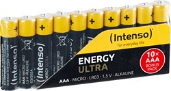 Intenso | Batterijen | Alkaline | Energy Ultra | AAA | 10 Stuks
