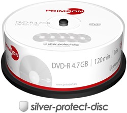 Primeon | DVD-R | 4.7 GB | 25 Stuks