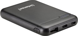 Intenso | Powerbank | 5.000 mAh | USB-C | USB | XS5000 | Zwart