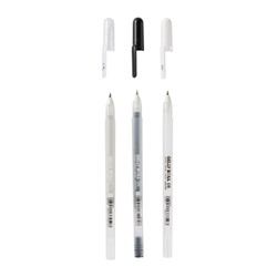 Gelschrijver Sakura Gelly Roll Metallic set à 3 kleuren