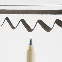 Brushpen Sakura Pigma Brush zwart-4