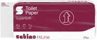 Toiletpapier Satino MT1 Prestige 3-laags 8 rollen à 250 vel wit 071340-2
