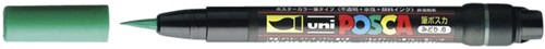 Paintmarker Uni POSCA PCF350 Brush 1-10mm donkergroen