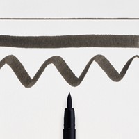 Brushpen Sakura Pigma breed zwart-5