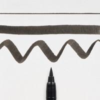 Brushpen Sakura Pigma medium zwart-5