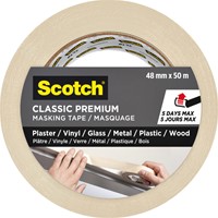 Afplaktape Scotch Premium Classic 48mmx50m beige