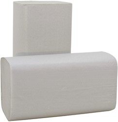 Handdoek z-vouw 2-laags 240x230mm 20x190vel wit