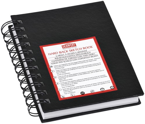 Schetsboek Derwent Big Book A5 harde kaft-2
