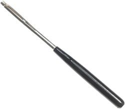 Houder houtskool Conda 18.5 cm zwart
