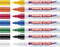 Paintmarker edding 8750 industrie 2-4mm wit