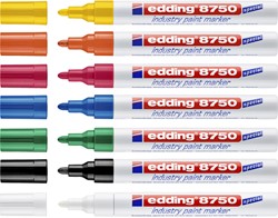 Paintmarker edding 8750 industrie 2-4mm zwart