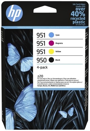 950 | 951 | 4 Pack | Origineel | Cartridge voor HP