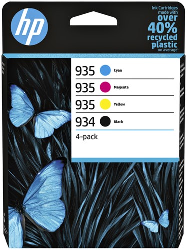 934 | 935 | 4 Pack | Origineel | Cartridge voor HP