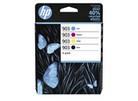 903 | 4 Pack | Origineel | Cartridge voor HP