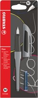 Vulpen STABILO Flow active medium grijs blister à 1 stuk