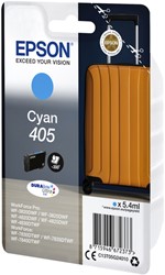 405 | 1x Cyaan  | Origineel | Cartridges voor Epson