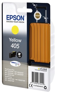 405 | 1x Geel | Origineel | Cartridges voor Epson