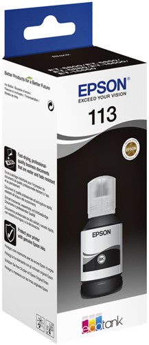 113 | 1x Zwart | Origineel | Cartridges voor Epson