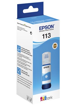 113 | 1x Cyaan | Origineel | Cartridges voor Epson