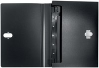 Projectmap Leitz Recycle A4 5-vaks PP zwart-1