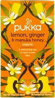 Thee Pukka lemon ginger & manuka honey 20 zakjes