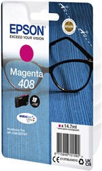 408 | 1x Magenta | Origineel | Cartridges voor Epson