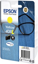 408 L | 1x Geel | Origineel | Cartridges voor Epson