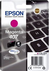 407 | 1x Magenta | Origineel | Cartridges voor Epson