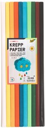 Crêpepapier Folia 50x200cm Basis 10 kleuren