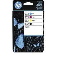 932 | 933 | 4 Pack | Origineel | Cartridge voor HP
