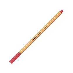 Fineliner STABILO point 88/47 fijn roestig rood