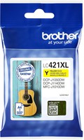 LC-421 XL | 1x Geel | Origineel | Cartridges voor Brother
