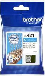 LC-421 | 1x Cyaan | Origineel | Cartridges voor Brother