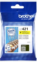 LC-421 | 1x Geel | Origineel | Cartridges voor Brother