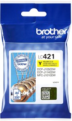 LC-421 | 1x Geel | Origineel | Cartridges voor Brother