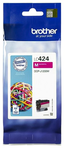 LC-424 | 1x Magenta | Origineel | Cartridges voor Brother