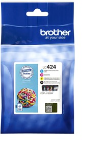 LC-424 | 4 Pack | Origineel | Cartridges voor Brother