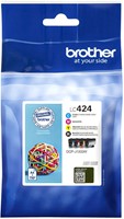 LC-424 | 4 Pack | Origineel | Cartridges voor Brother