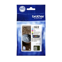 LC-422 | 4 Pack | Origineel | Cartridges voor Brother