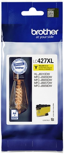 LC-427 XL | 1x Geel | Origineel | Cartridges voor Brother