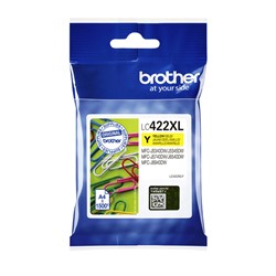 LC-422 XL | 1x Geel | Origineel | Cartridges voor Brother